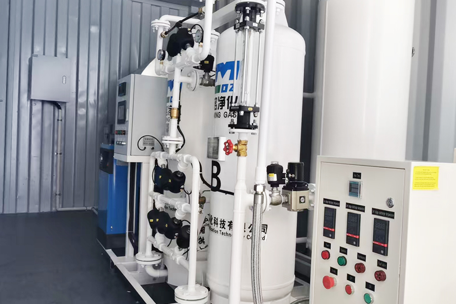 Nádoba generátor s kyslíkom s rozlohou 10 kubických metrov